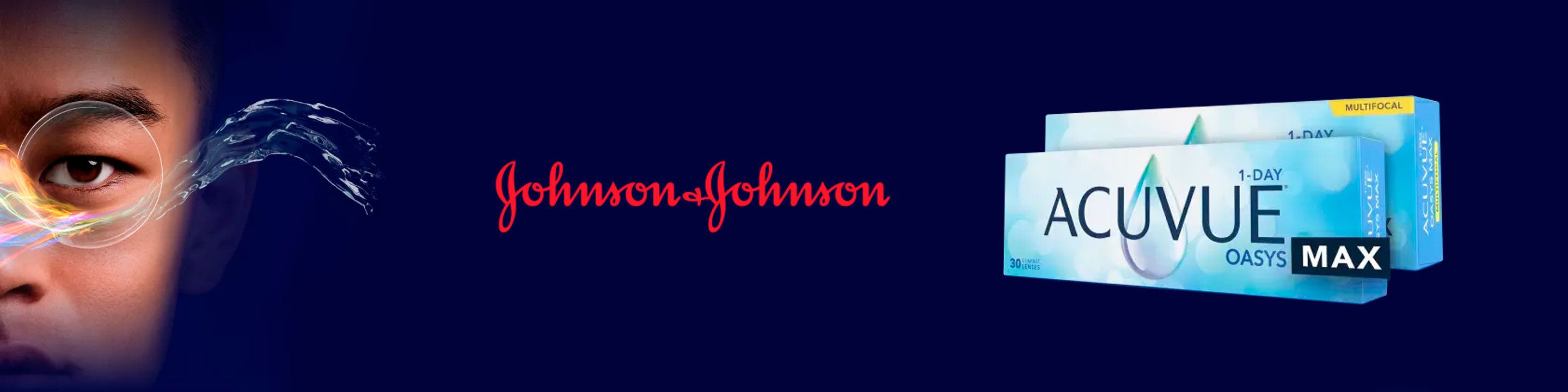 Johnson & Johnson designer sunglassess desktop banner