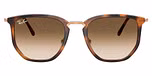 Transparent Orange / Clear Gradient Brown