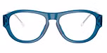 Blue transparent