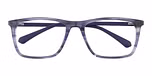 Matte blue horn / Navy