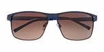 Matte navy / Blue - Brown grad