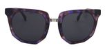 Crystal purple tortoise / Silver / Grey color UV400 protection lenses