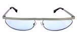 Matt silver / Light blue color UV400 protection lenses