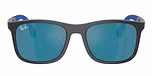 Grey On Rubber Blue / Grey / Dark Blue Mirror Blue