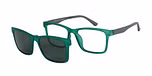 Green/Grey with Green Clip-on