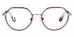 Burgundy / Silver