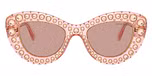 Transparent Pink / Pink / Light Purple Brown