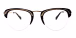 Brown tortoise / Gold