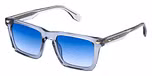 TRANSP. GREY / BLUE GRADIENT BLUE