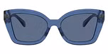 Transparent Blue / Blue Solid