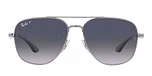 GUNMETAL / black / blue gradient polarized