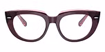 Violet On Transparent Pink