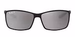 MATTE BLACK / black / grey mirror gradient silver polarized