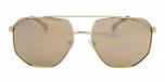 Japanese gold / Mirror gold grey lens
