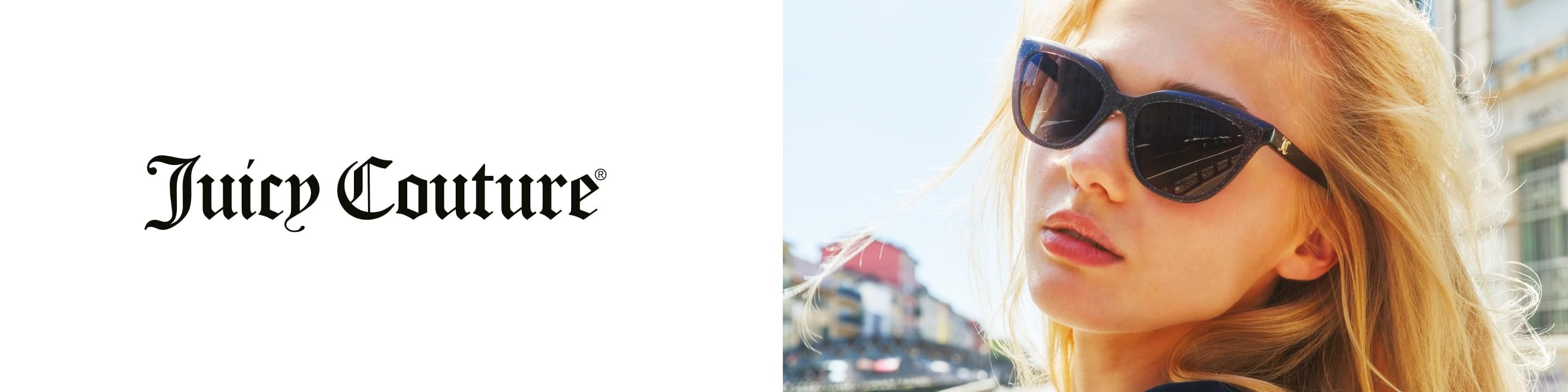 Juicy Couture designer sunglassess desktop banner