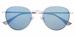 Matte silver / Blue mirror / Polarized (Cat 3)