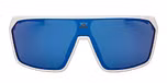 MATTE WHITE / WHITE/MONOCOLOR / BLUE MIRROR