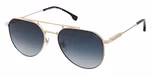 SHINY LIGHT GOLD / BLUE GRADIENT BLUE