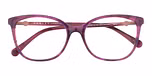  Gloss purple & tort layered
 front & temples