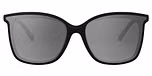 BLACK/silver grey gradient mirror polar
