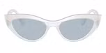 Top White/Opal Milk / White / Light Blue Mirror Silver