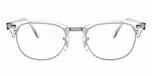 WHITE TRANSPARENT / clear