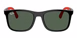 Black On Rubber Red / Black / Dark Green