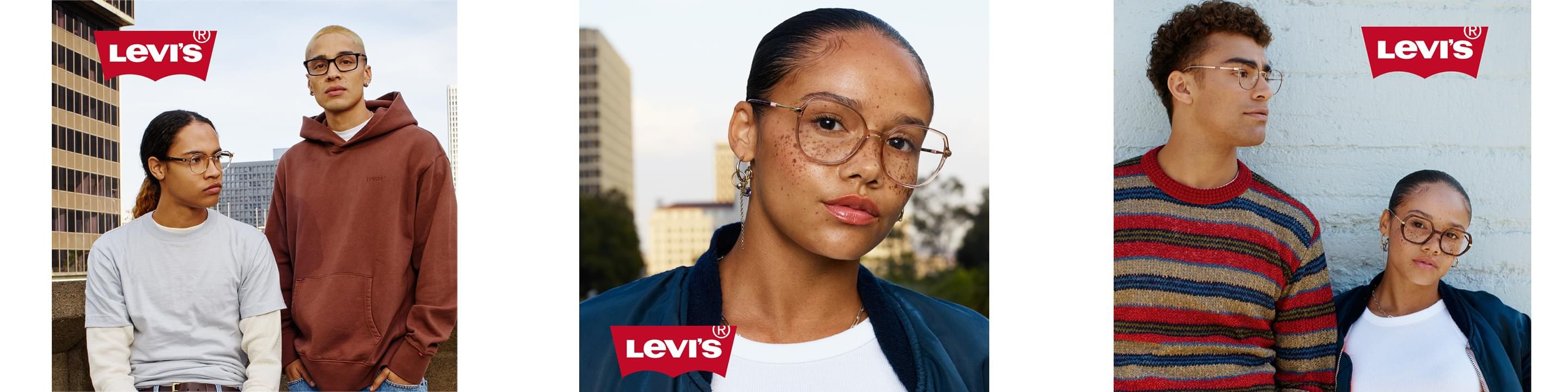 Levi's 设计师太阳镜桌面 宣传横幅