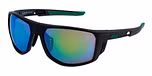 MATT BLACK / WATER REPELLENT / BROWN/MIRROR GREEN