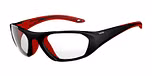 Black Red Matte/Clear PC Platinum (size 130-19-59-40)