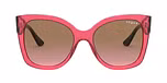 TRANSPARENT CHERRY/violet gradient brown