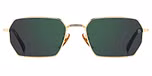 MATTE GOLD HAVANA / GREEN MIRROR