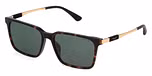 SHINY DARK HAVANA / GREY/GREEN