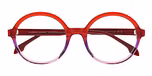 GRADIENT RED TO CRYSTAL