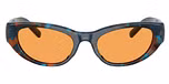 Blue havana / Orange