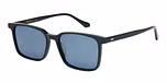 Black with Blue Lens