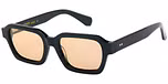 Black with Light Brown Lens