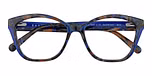 Gloss blue tort / Yves blue & rose gold