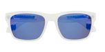 Crystal & grey / Blue / Polarised lens / Blue mirror (Cat 3)