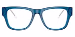 Blue transparent