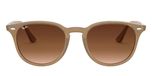 SHINY OPAL BEIGE / light brown / brown gradient