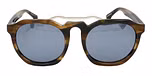 Brown horn / Mirror polarized UV400 protection lenses