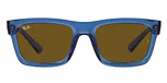 Transparent Dark Blue / Dark brown