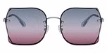 Shiny Silver / Blue Purple Pink Gradient