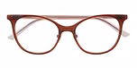 RED-BROWN DARK SHINY