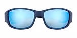 Matte Navy Cyrstal with Ice Blue Mirror Polarized Lenses