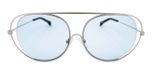 Matt silver / Light blue color UV400 protection lenses