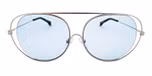 Matt silver / Light blue color UV400 protection lenses