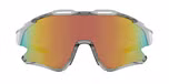 Matt White/Matt Black/Orange Revo
