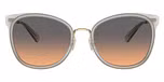 Light Gold/Dove / Smokey Peach Gradient